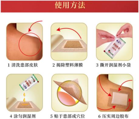 奇正消痛貼膏有哪些敷用方法